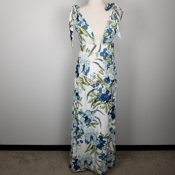NWT Maaji Botanical Summer Maxi Dress Size Small - Picture 9 of 10